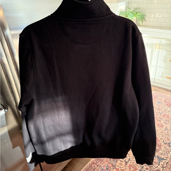 Kenneth Cole Men's Black Sweater quarter zip - Picture 11 of 11